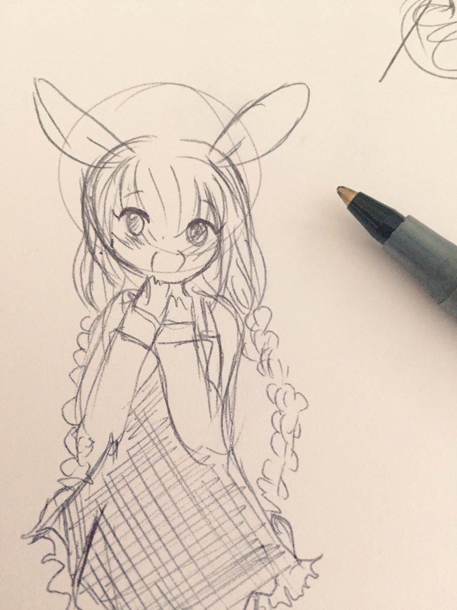 coffinremains's tweet photo. bunny girl #inkoctober https://t.co/uTeWiNefIn