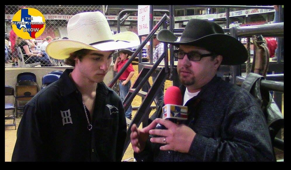 PepperStewart's tweet photo. Young Gun Bull Rider Cannon Cravens finished #1 at the ERA Semi Finals. He tell us?? Interview on our Facebook #ERA #ERArodeo @ERARodeo https://t.co/mVh49m4jcR