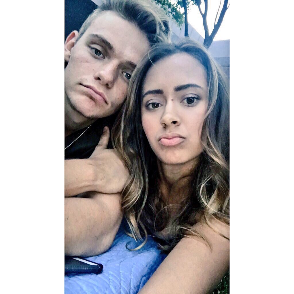 MeaghanJerrard's tweet photo. It's National Boyfriend day and I wish my fav person didn't live in Texas @shkodaddy28 #grizzledNAHLvet #miss you ❤️ https://t.co/THaXfERZpV