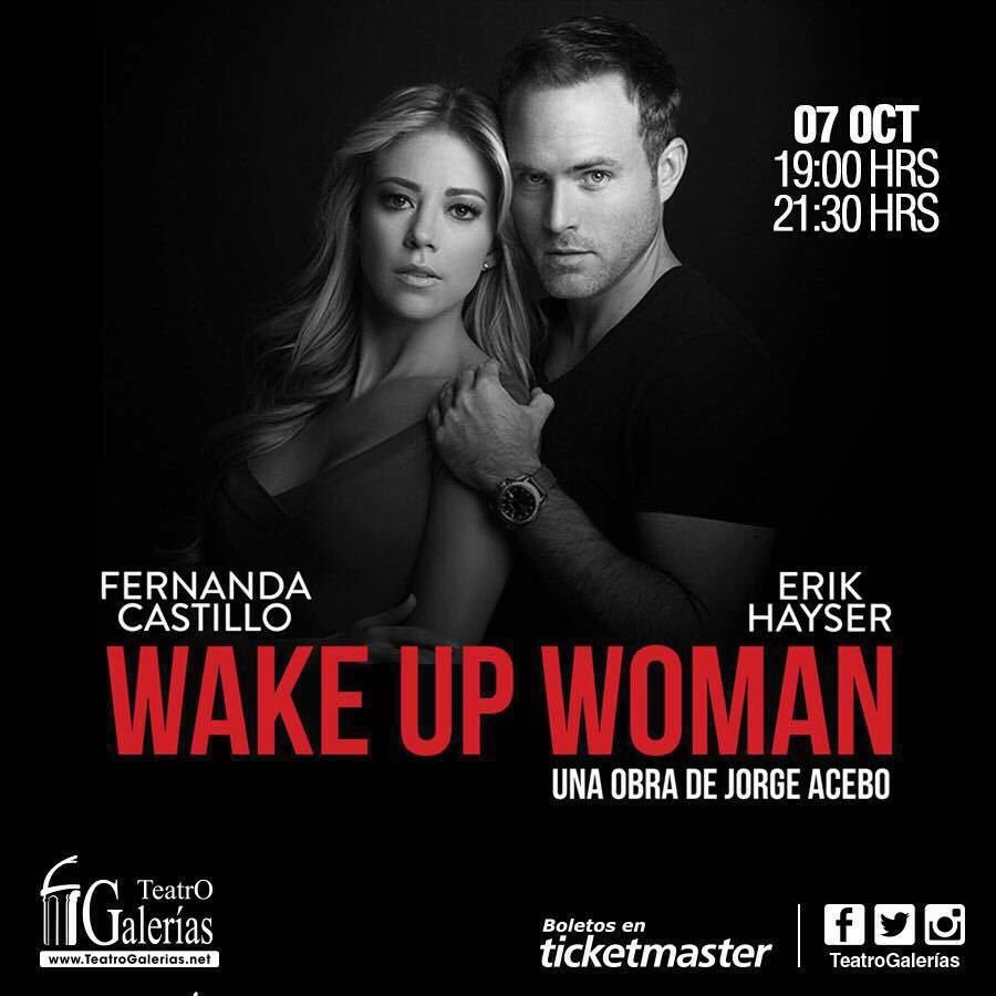 FernandaCGA's tweet photo. Este viernes 7 @wakeupwomanmx llega a Guadalajara 2 funciones!Ojalá nos acompañen!Ahí nos vemos! https://t.co/fyxylEMHrx