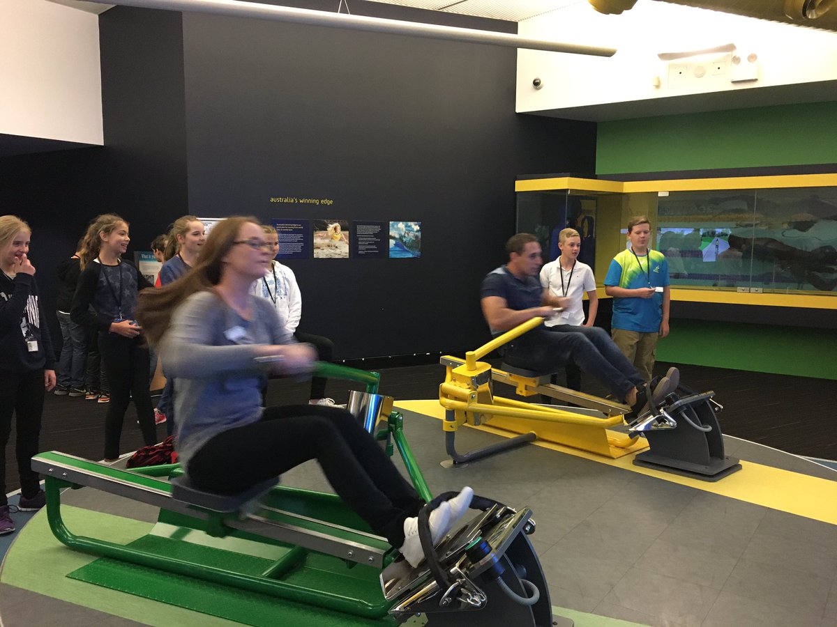 AllSaintsALB's tweet photo. An amazing tour of the AIS on our first day in Canberra. Saw the men's and women's gymnasts in training #aussiesport #Canberra https://t.co/4DWE3fmkSV
