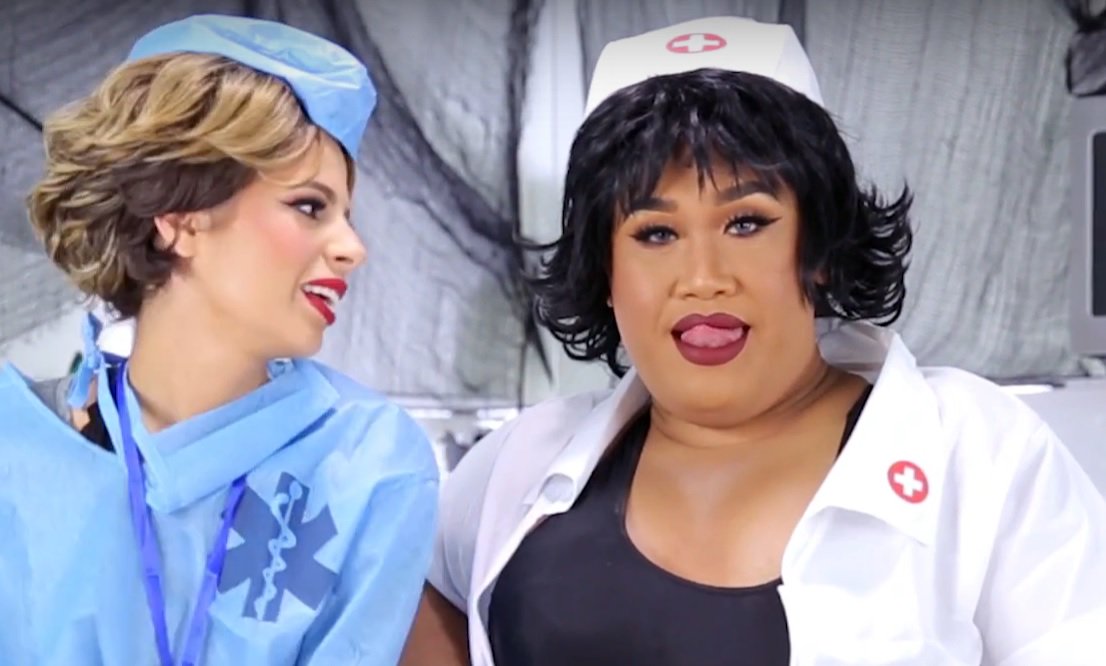 Kismetangel1's tweet photo. When you have a secret girl crush @patrickstarrr @Laura88Lee @NASTYBRENDA @NASTYSHIRLEY https://t.co/sXZs81ClfT
