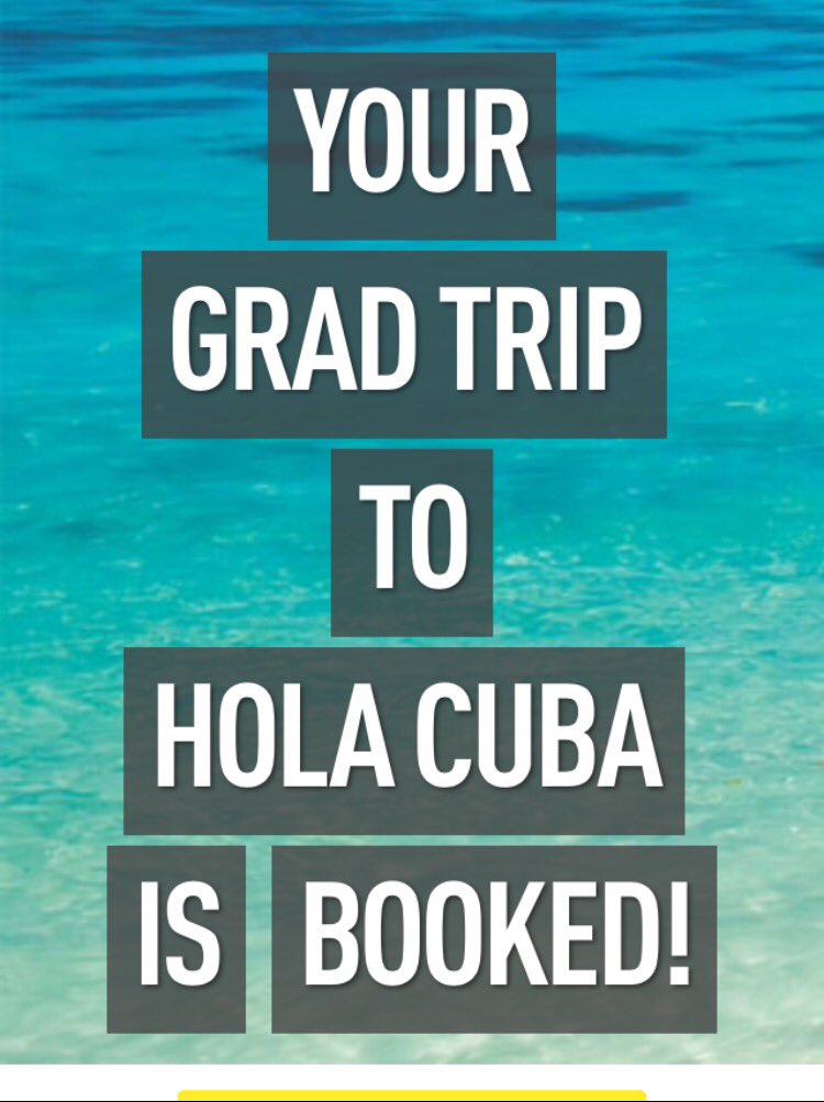 WELCOME TO GRAD TRIP ADAM!!!!! Can't wait to see you in Cuba☀️🌴🏝🏖👙🍹<a href="/adam_fishkin/">Adam Fishkin</a>
