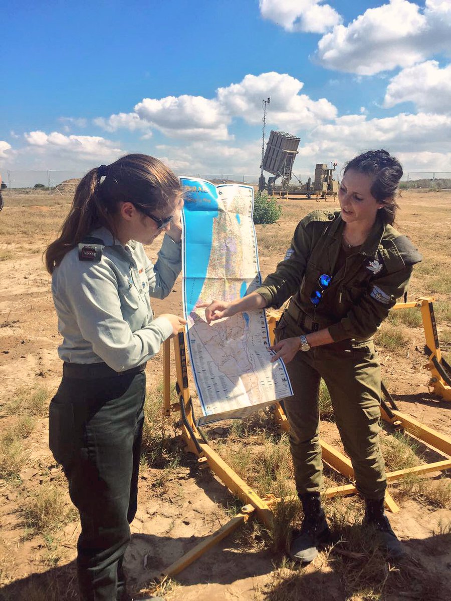 marianagc's tweet photo. En esta gira, visitamos la Franja de Gaza. Conversamos con mandos del Ministerio de Defensa y conocimos la Batería Iron Dome. @Friendsisrael https://t.co/PKd3DTUTkk