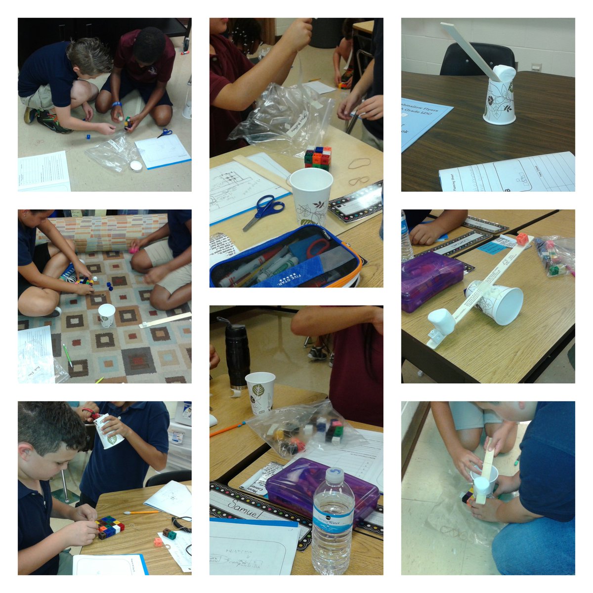 mrsburgosTBK8's tweet photo. 2016 4th grade Marshmallow Flyers. #teachtbk8 #STEMunit @TurnerBartelsK8 https://t.co/4RgNtXGTE4