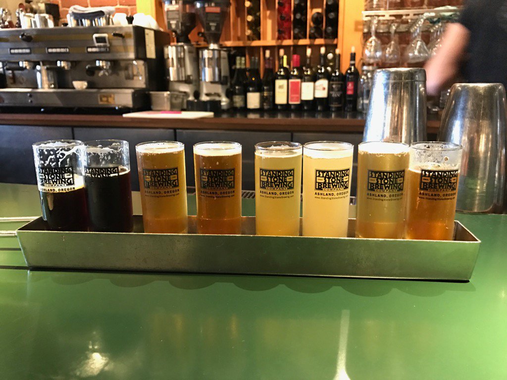 HamelTap's tweet photo. Standing Stone Brewing in Ashland, OR!  Nice beers! https://t.co/BJAn24mydG