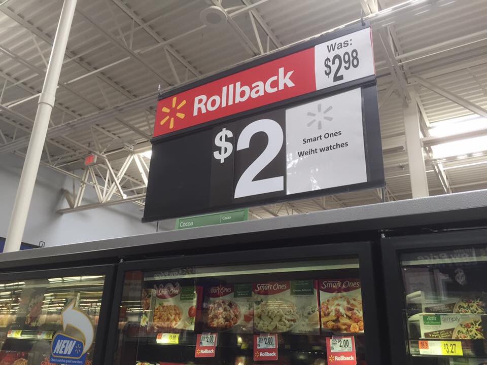 RickMooreDev's tweet photo. Hey!  We should spell everything correctly on the price tags! #UnlikelyThingsHeardAtWalmart https://t.co/2Iz9glzClv