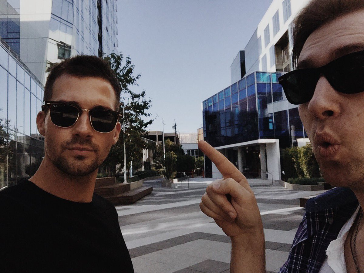 jamesmaslow's tweet photo. Guess where we are writing today! https://t.co/s03oC5M5MZ