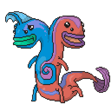 deletedFragment's tweet photo. Another horror of fusion, Wurzimp.
#pixelart #gamedev #indiegame #games #indiedev https://t.co/1CJr7LI38G