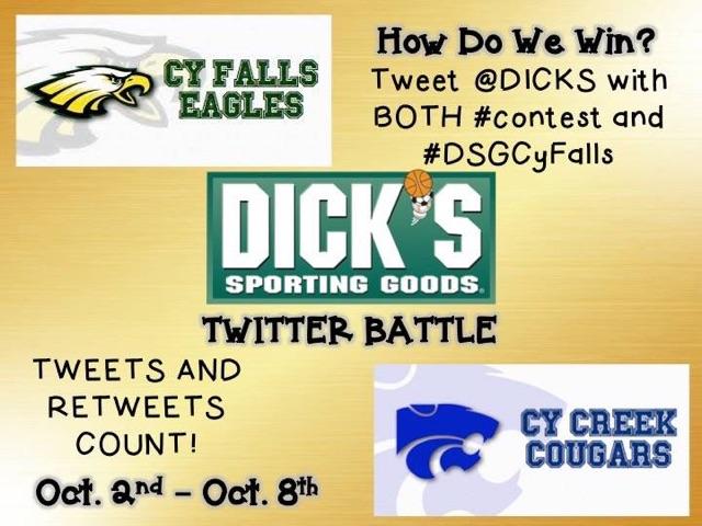 <a href="/DICKS/">DICK'S Sporting Goods</a> #contest #DSGCYFALLS