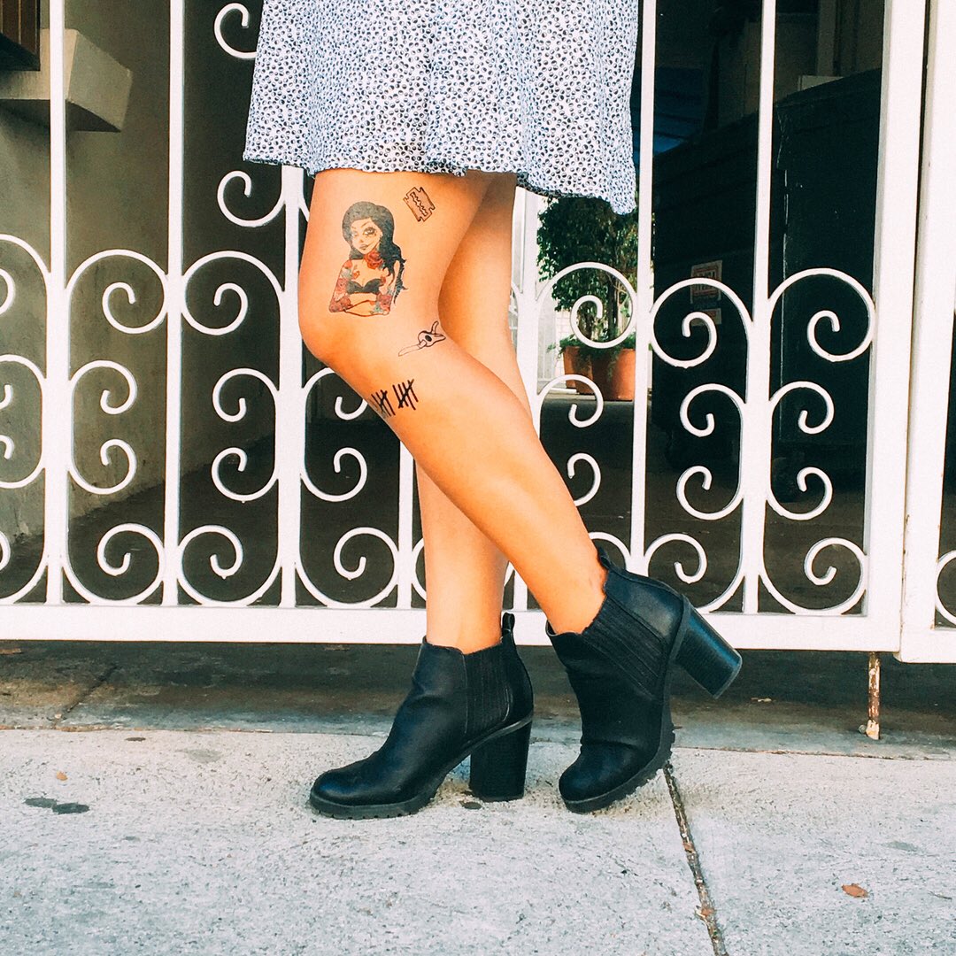 tattify's tweet photo. When not in costume this month you could wear our #Halloween tattoos! Use code:20halloween for a special discount 💯👻👍 #tattoos #obsessed https://t.co/WvBZZiOSjx
