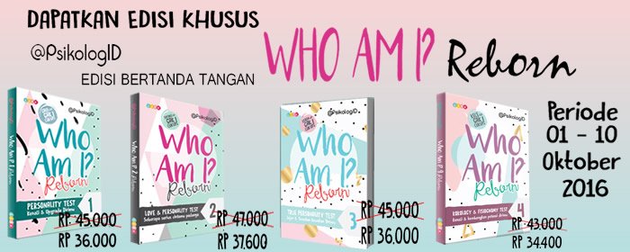 #WhoAmI?Reborn >> bit.ly/2dLLmsC Edisi BerTTD + Disk.20% <a href="/lintas_kata/">Lintas Kata</a>