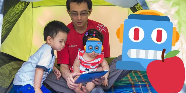 boristockholm1's tweet image. Nothing says #ChildHealthDay like eating 🍎 and building 🤖 w/ your future #ChangeMake bit.ly/2doFLdI #TeamEricsson