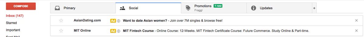 Clement_Simon's tweet photo. Not cool Google, not cool... :-( https://t.co/inrI2b4cBw