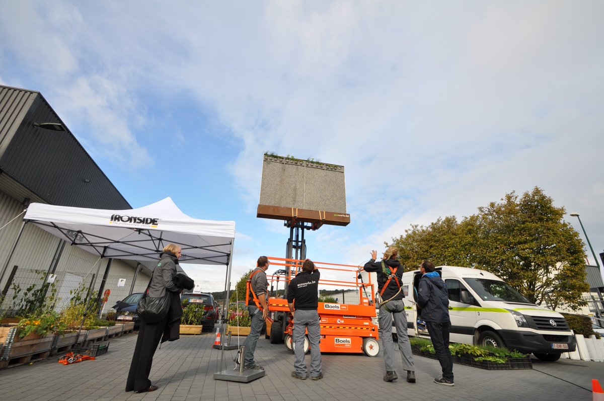 ecoworks_be's tweet photo. We verwelkomden +550 bezoekers tijdens de @OpenBedrijven dag. Je kon er kennis maken met tientallen innovatieve projecten. #createnature https://t.co/IZOfREFWWy