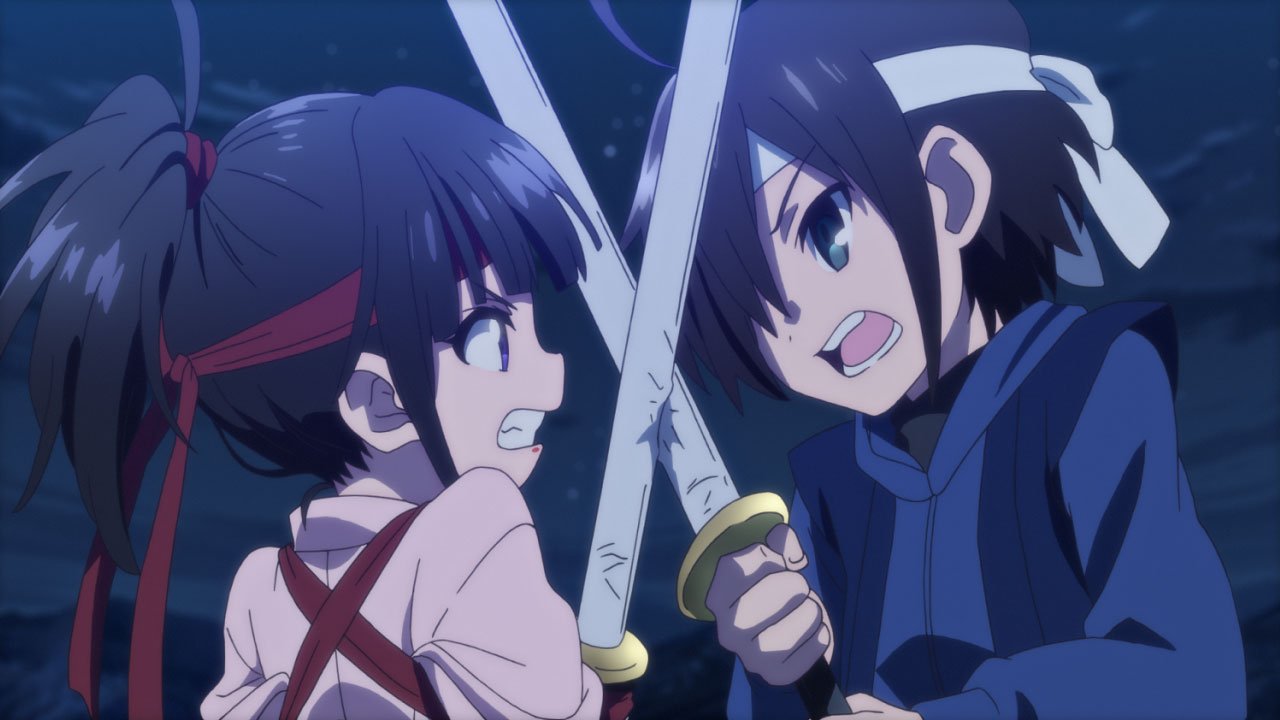 Tvアニメ 奇異太郎少年の妖怪絵日記 公 放送1日前 10月5日 水 放送の 奇異太郎少年の妖怪絵日記 先駆けて 1話から奇異太郎とずずの鍔迫り合いのシーンをご紹介 Tokyo Mx 22時33分 サンテレビ 24時03分 です お楽しみに T Co
