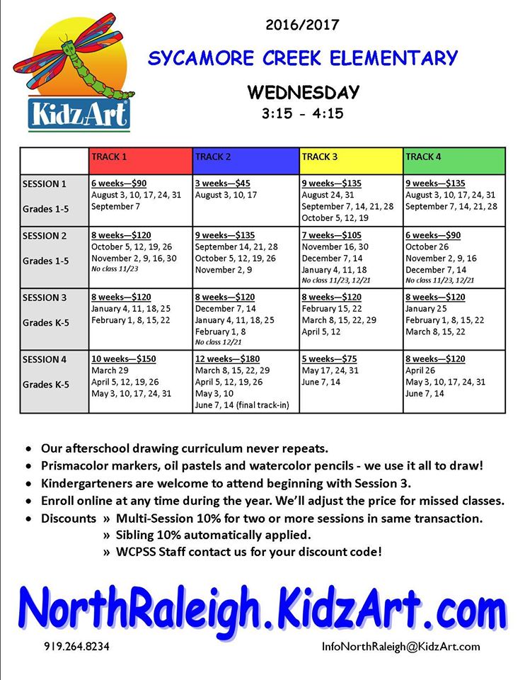 KidzArt_Raleigh's tweet photo. Get ur art on at @SycamoreCreekES w/ @KidzArt_Raleigh n our afterschool classes. Join the fun at https://t.co/AF9kpisixG #ifyoucandream https://t.co/alpEzgVQD7