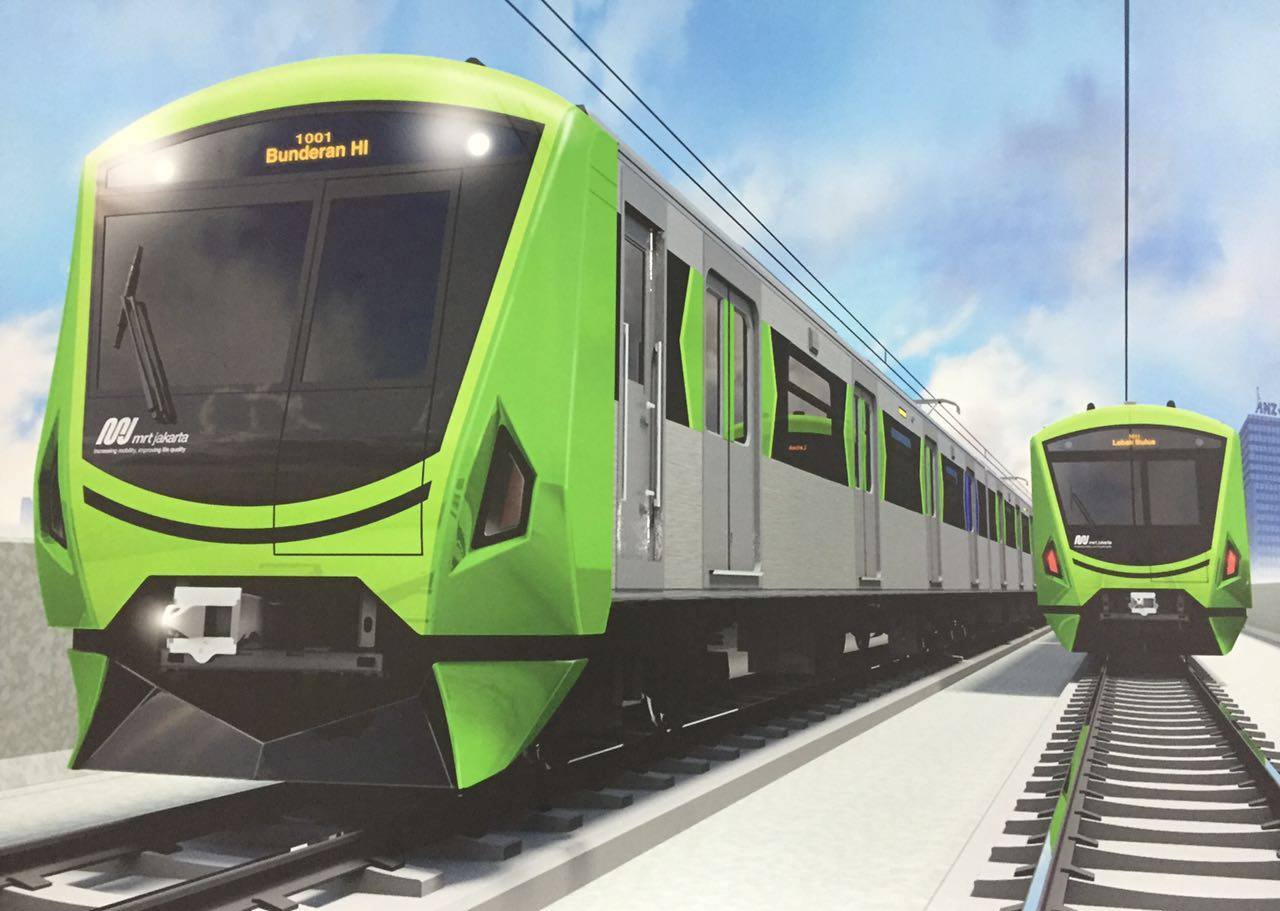 Jakarta Smart City on Twitter: "Desain Kereta MRT Jakarta