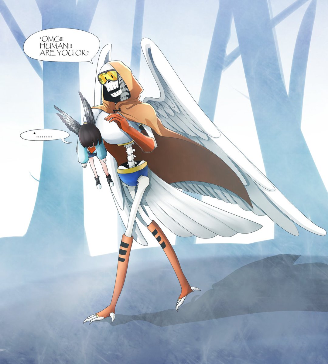 WingedHuman_'s tweet image. [Your filled with DETERMINATION]

&amp;lt;New to Au and character&amp;gt;

&amp;lt;Not new to rp&amp;gt;

&amp;lt;No lewd rp&amp;gt;

&amp;lt;RT + Follow&amp;gt;