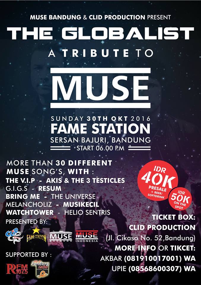 Tribute to <a href="/muse/">muse</a> "We Are The Universe #3 - The Globalist" || Sunday, Oct. 30 2016 || <a href="/FameStation/">YuTu Kopi</a> || 40 K