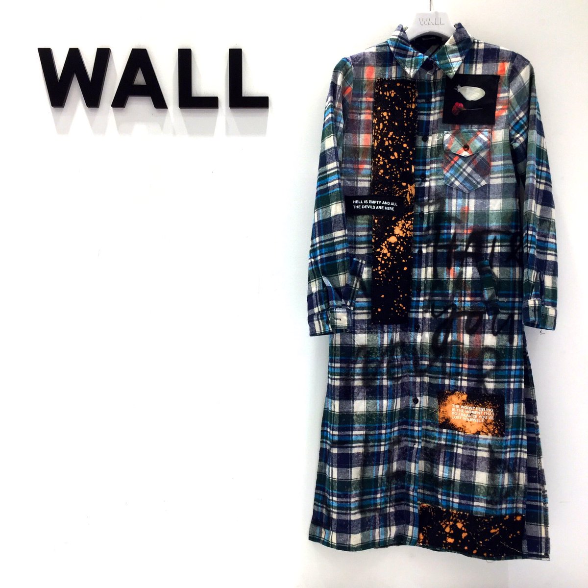 WALL_LABO's tweet image. guernikaより待望の新作
LADYS LONG CHECK SHIRTS
入荷致しました。
少量入荷となりますのでお早めに。