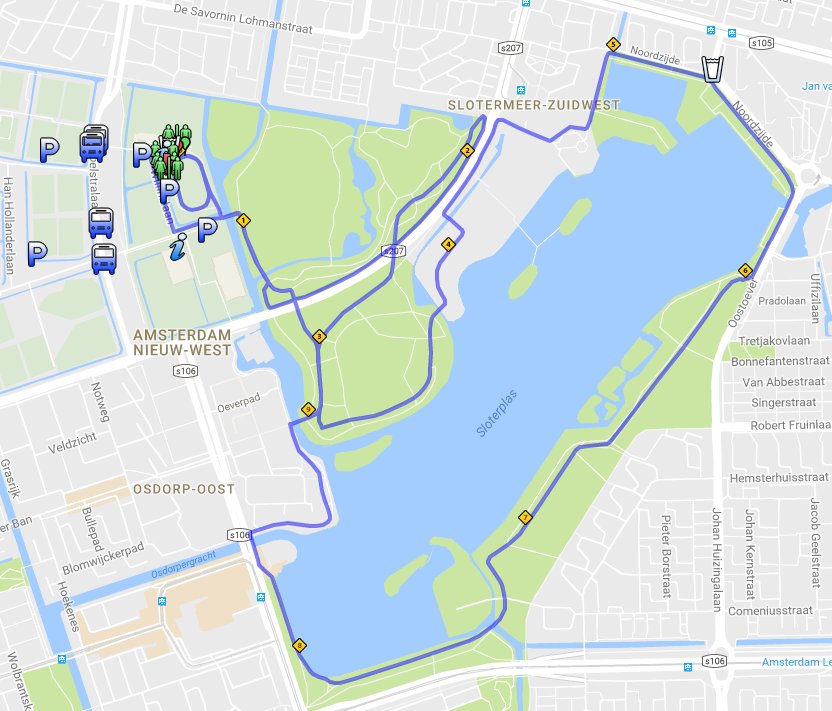 Sloterplasloop 10KM parcours dit jaar turbo! Startnummer winnen en je nieuwe PR via nicenieuwwest.nl/2016/10/04/tur… #Sloterplas #Nieuwwest
