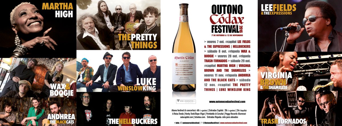 BodegasMartínCódax (@bodmartincodax) on Twitter photo ¡A 3 días del <a href="/OutonoRockFest/">OutonoCódaxFestival</a>! El #festival que inunda #SantiagodeCompostela de #música negra. ¿Te lo vas a perder? #outonocodaxfestival ¡A 3 días del <a href="/OutonoRockFest/">OutonoCódaxFestival</a>! El #festival que inunda #SantiagodeCompostela de #música negra. ¿Te lo vas a perder? #outonocodaxfestival