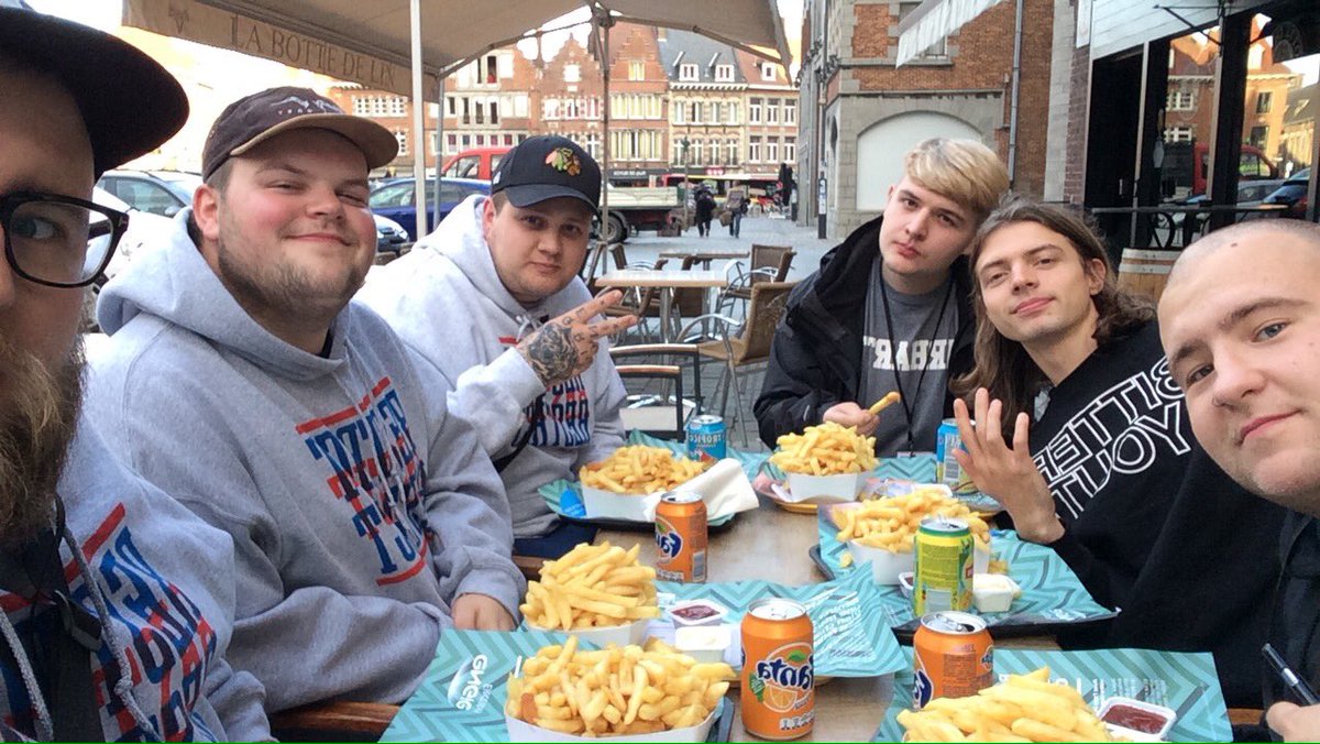 Tournai was sick. Salzgitter tonight.