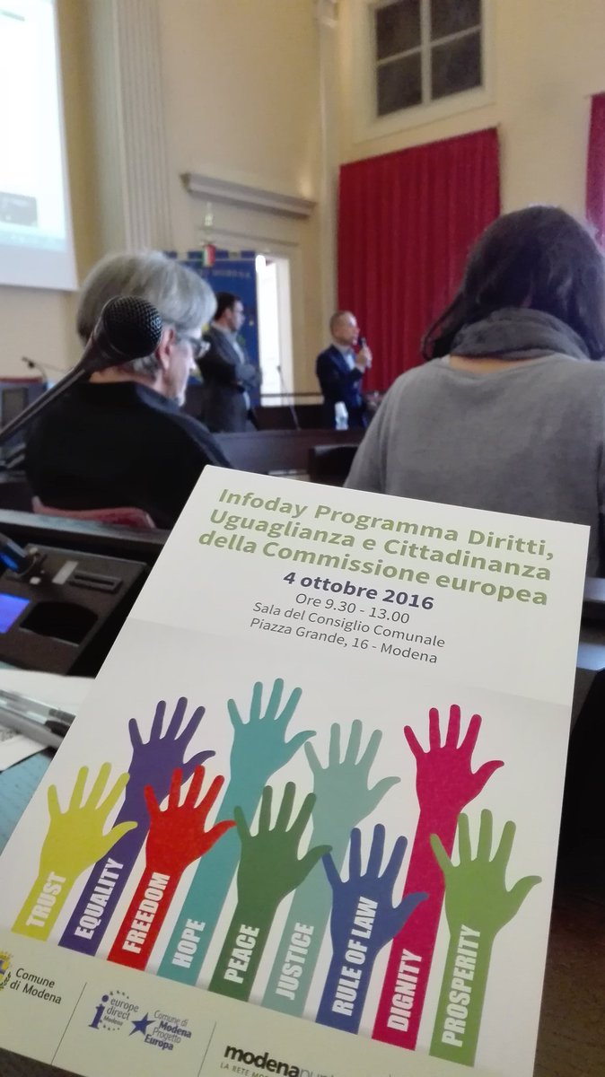 Iniziano i lavori <a href="/EuropeDirect_Mo/">EUROPE DIRECT Modena</a>  #cultura e #teatro significano anche #cittadinanza