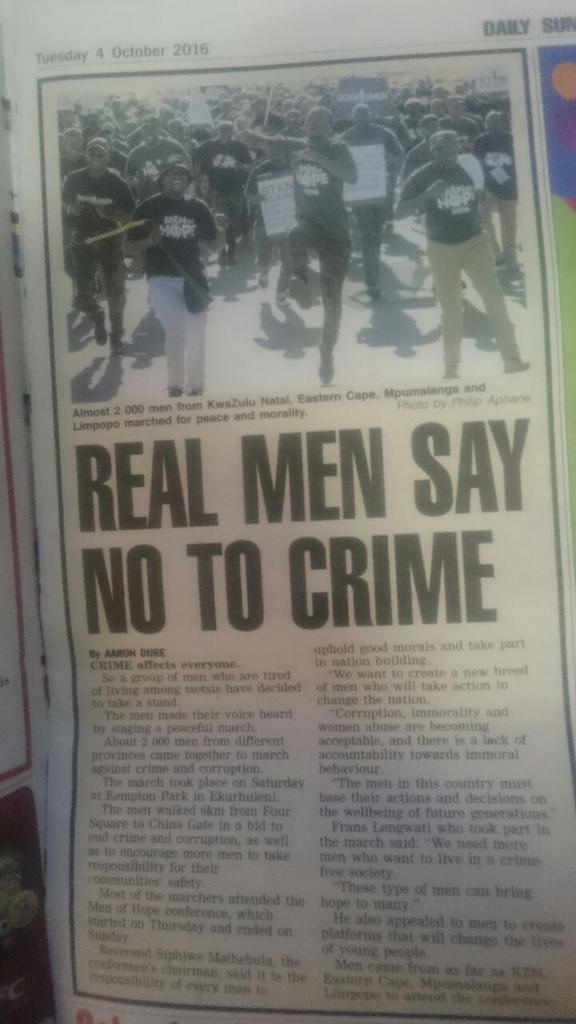 OupaKev's tweet image. Now This Is What I Call News Worthy Of Headlines, Our March During Men Of Hope Conference On Saturday @HopeRestoration #MoH2016 #Stand ✊💪🔥🔥