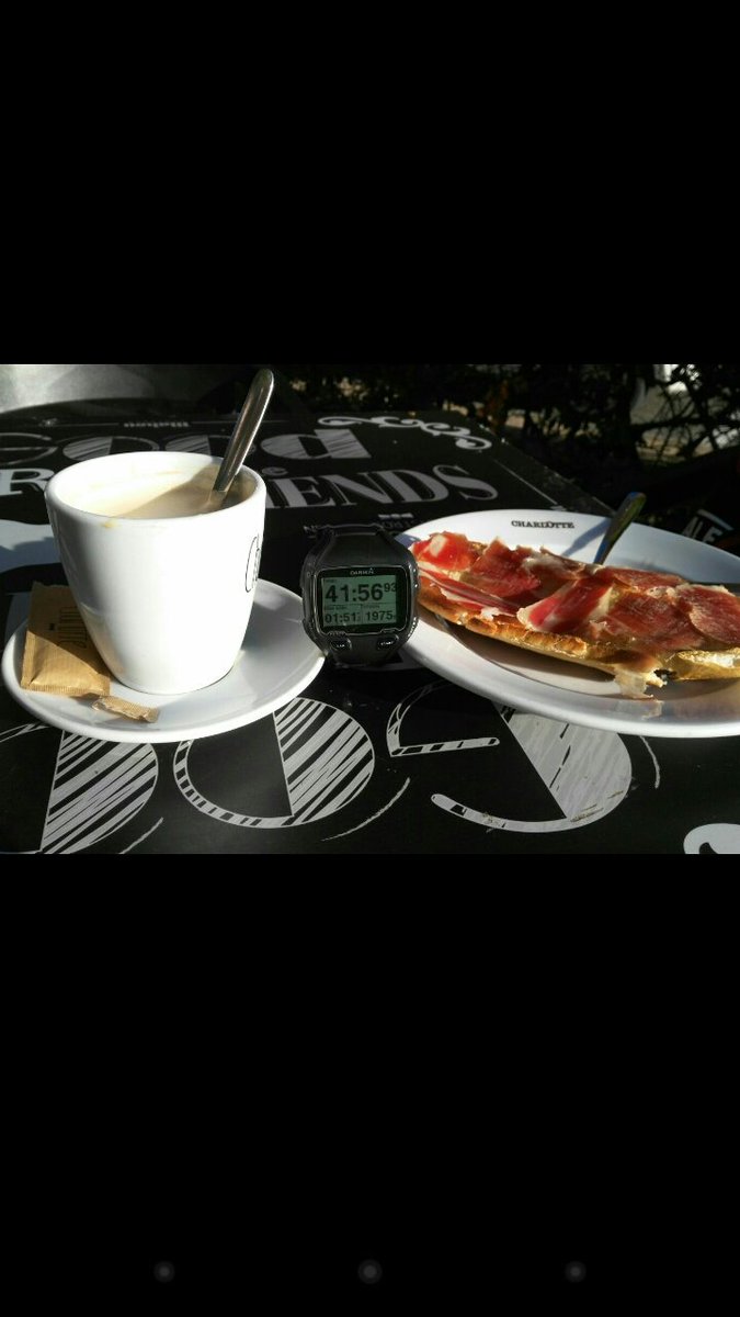 Recuperando después de un buen entreno de agua!!
