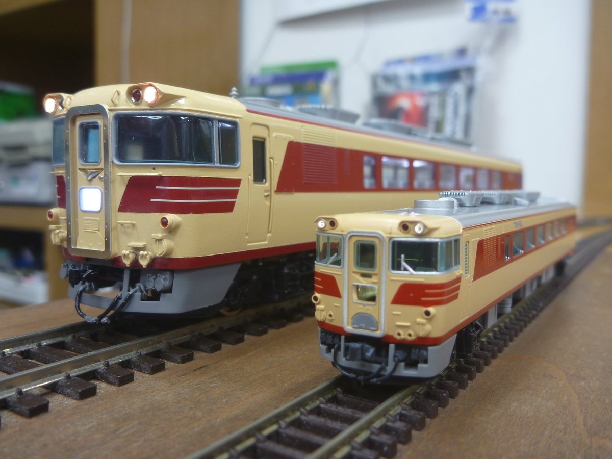 新製品情報】国鉄キハ82系③ TOMIXさんのNゲージのキハ82系