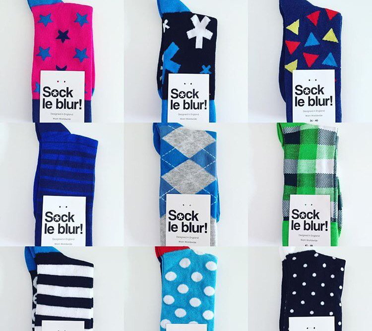 sockleblur's tweet photo. Some of the first range to be online shortly #sock #sockleblur #newrange #fashion #socks #designedinengland #whattonamethem #comingsoon https://t.co/elOf8v04ej