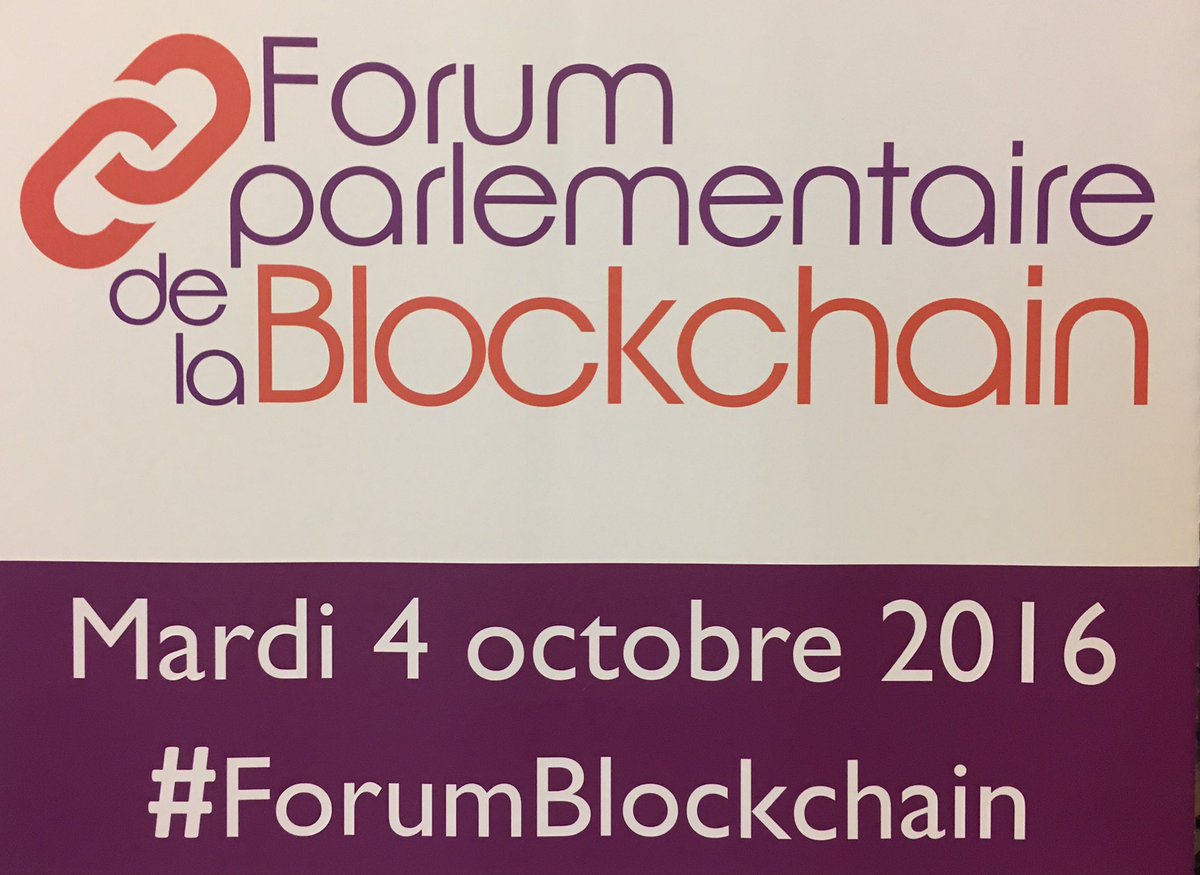 #ForumBlockchain Intervenant ce matin au forum parlementaire de la #Blockchain lors de la seconde table ronde