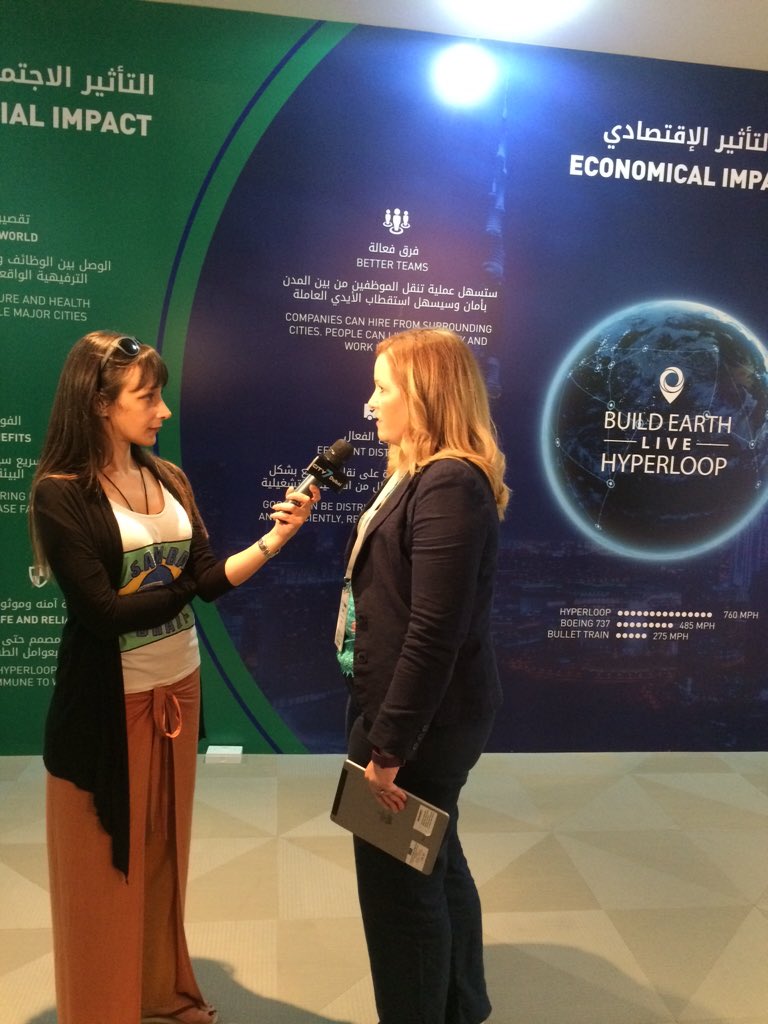 buildearthlive's tweet image. Melanie #BIM Manager from @BIMGraham interviewed for Dubai media #BELhyperloop #BIM