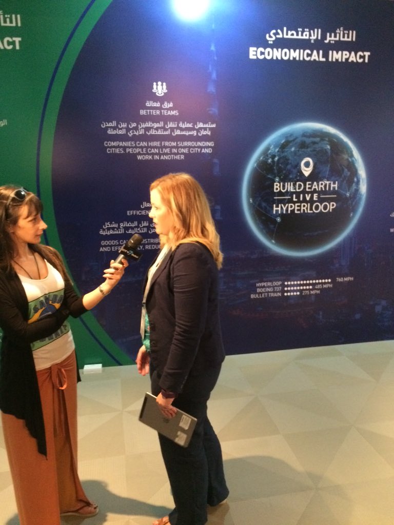 buildearthlive's tweet image. Melanie #BIM Manager from @BIMGraham interviewed for Dubai media #BELhyperloop #BIM
