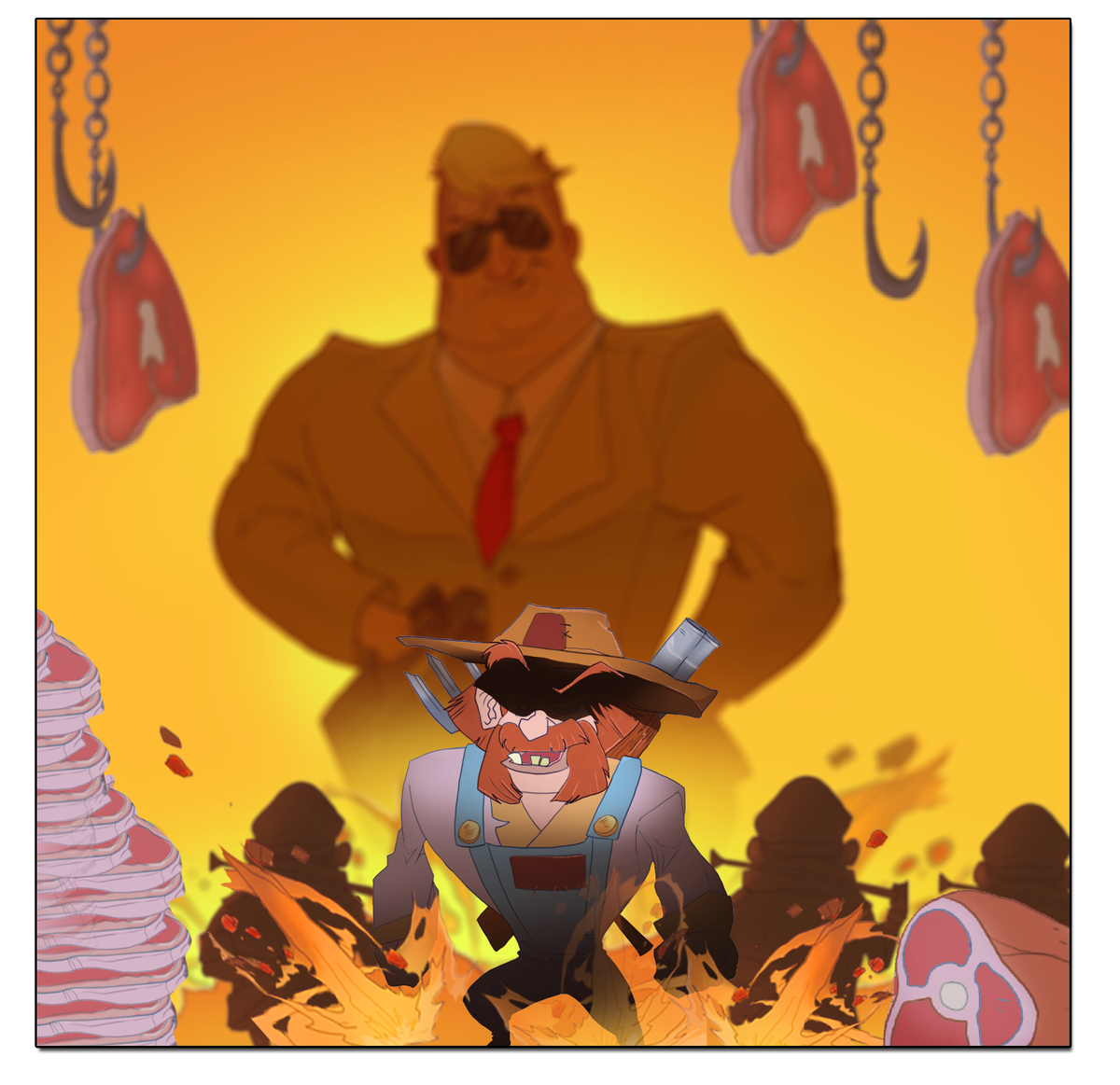 TheGuruGames's tweet photo. it shouldn´t, but our game sometimes make me hungry.. #Blamdown #veganproblems https://t.co/iDB0jWXGxR