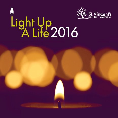 StVincentsHosp's tweet image. We've just launched our Light Up A Life 2016 online dedication service. Visit bit.ly/2dGcQDW to dedicate a light to a loved one.
