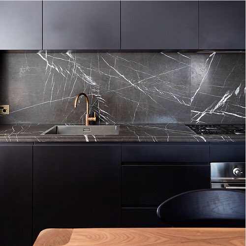 Moscone Marble On Twitter Nero Marquina Honed Marble Countertops