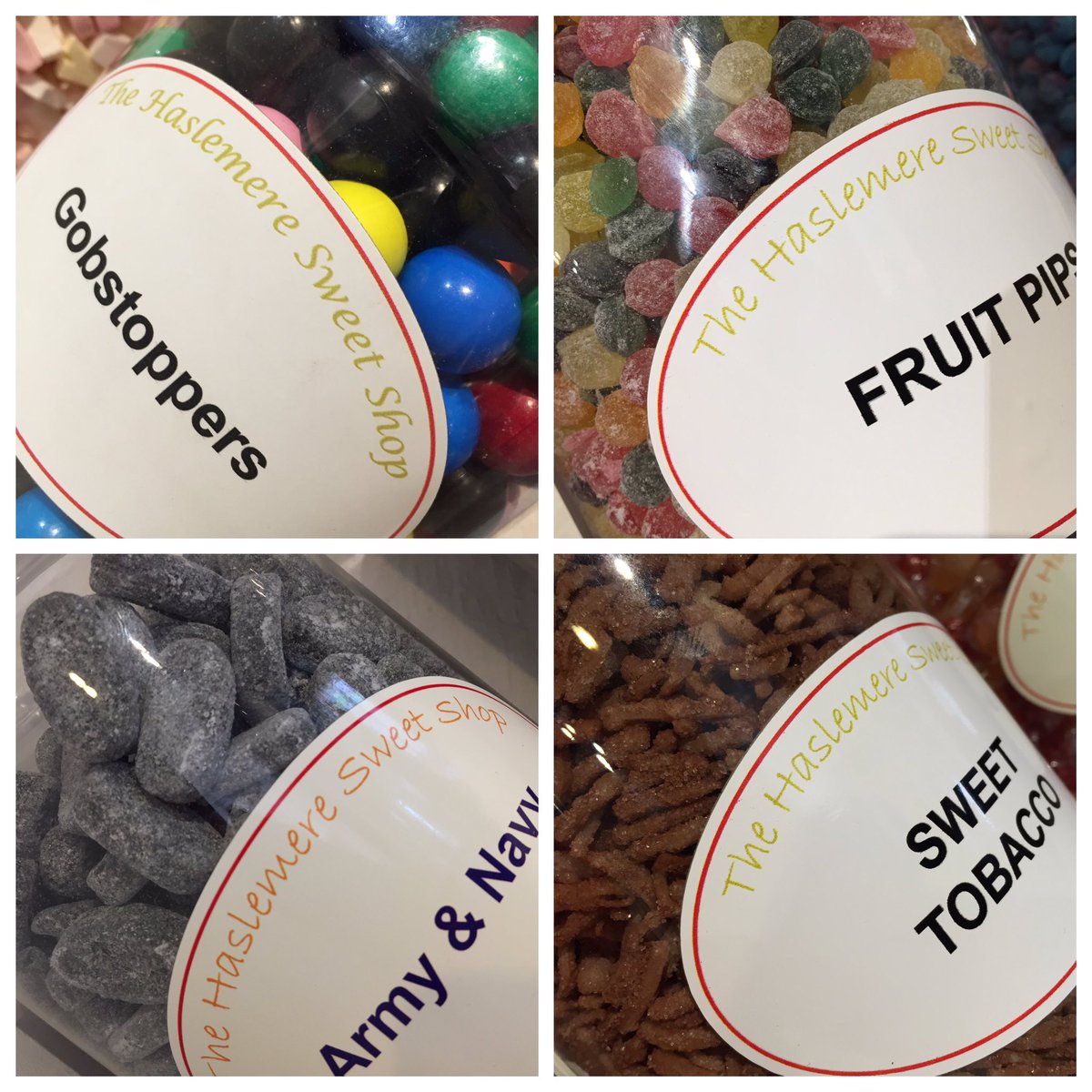 BBCSurrey's tweet photo. Danny's been speaking to Amanda at the #Haslemere Sweet Shop - it's like a #WillyWonka's! #BBCBus https://t.co/Xv9aCgDOv5