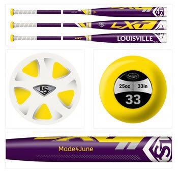 LLefty18's tweet photo. Just busy designing some @sluggerFP Custom LXT's! These &amp; more will be #MADEforLSU #MADE4June https://t.co/L583l2Jg8u