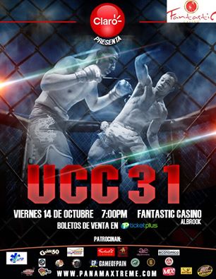 Quieres ver el mejor #MMA de #Pty llégate al #UCC31 reserva tu mesa al 391-5944 antes que se agoten "@fantastic_pa
#UCC31