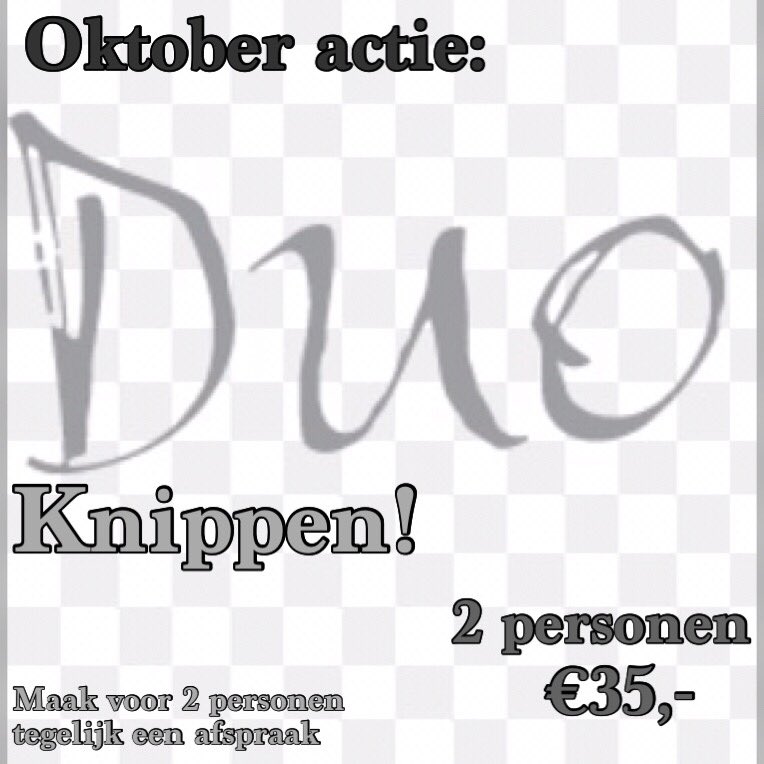 SonjaHaarmode's tweet image. #actie #kapper #kapsalon #beilen #RT