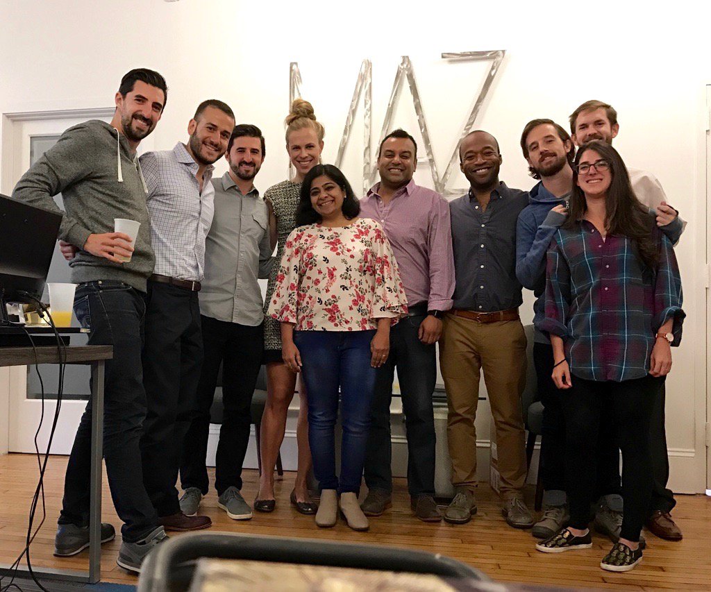 maz_systems's tweet image. Happy to have @shikhaarora4 and @simonbaumer in the NY office this week!