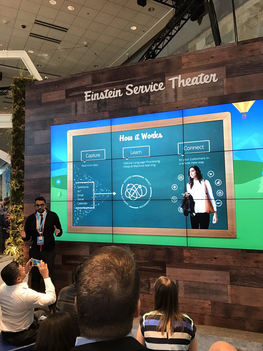Introducing #Salesforce #Einstein at #DF16 built into the whole platform