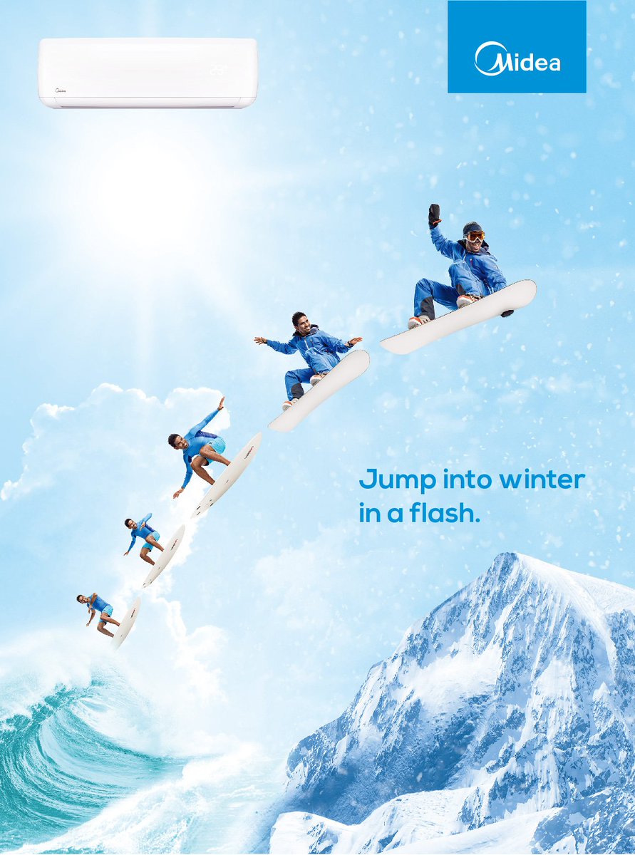 mideanig's tweet photo. Midea Mission AC takes you to that cool place ... Like our page of fb https://t.co/0etYNBkng2 https://t.co/N1K1a1cjv1