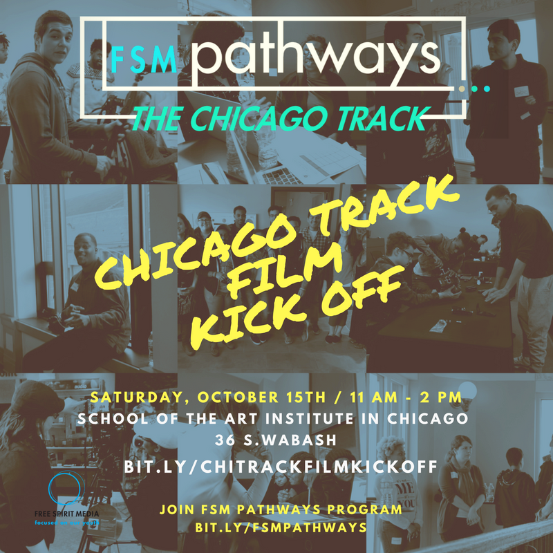 Inpathways's tweet photo. Young Artists + Creatives! Don’t miss the Chicago Track Film Kick Off! on 10/15, 11am. https://t.co/NbIMihCehy #fsmpathways #chitrack #film https://t.co/CkbBbpeGgo