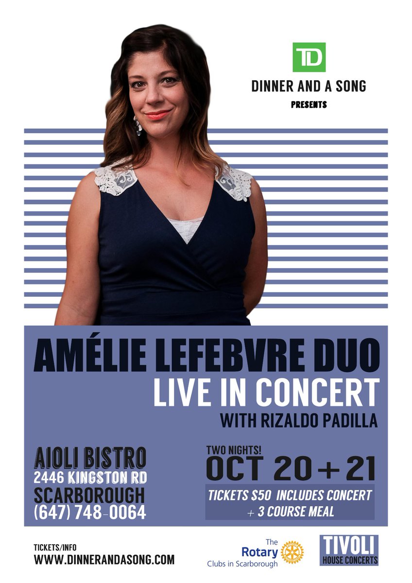 RenewScarboro's tweet image. Dinner and a Song event on Oct 20 &amp;amp; 21 Doors at 5:00, Dinner 6:00 Concert 7:30 dinnerandasong.com @tivoli_house @HardyStevenson