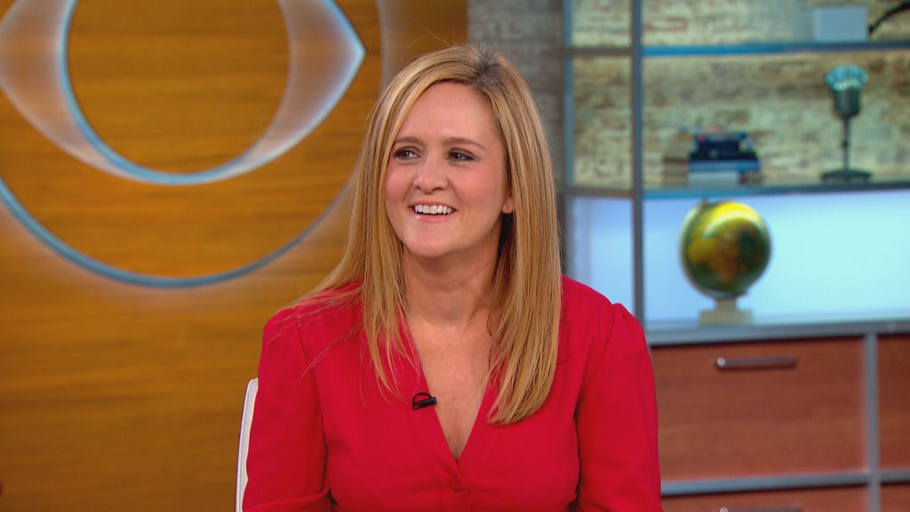 CBSMornings's tweet photo. "I’d love to re-gift some of the characters from this political season, but politics is the gift that keeps giving." -- @iamsambee https://t.co/DxoNmNqVRK