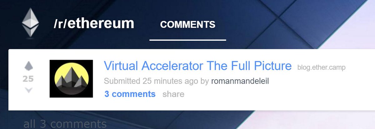 CampEther's tweet image. Virtual Accelerator The Full Picture

blog.ether.camp/post/151331084…

@ethereumproject  #hackethercamp